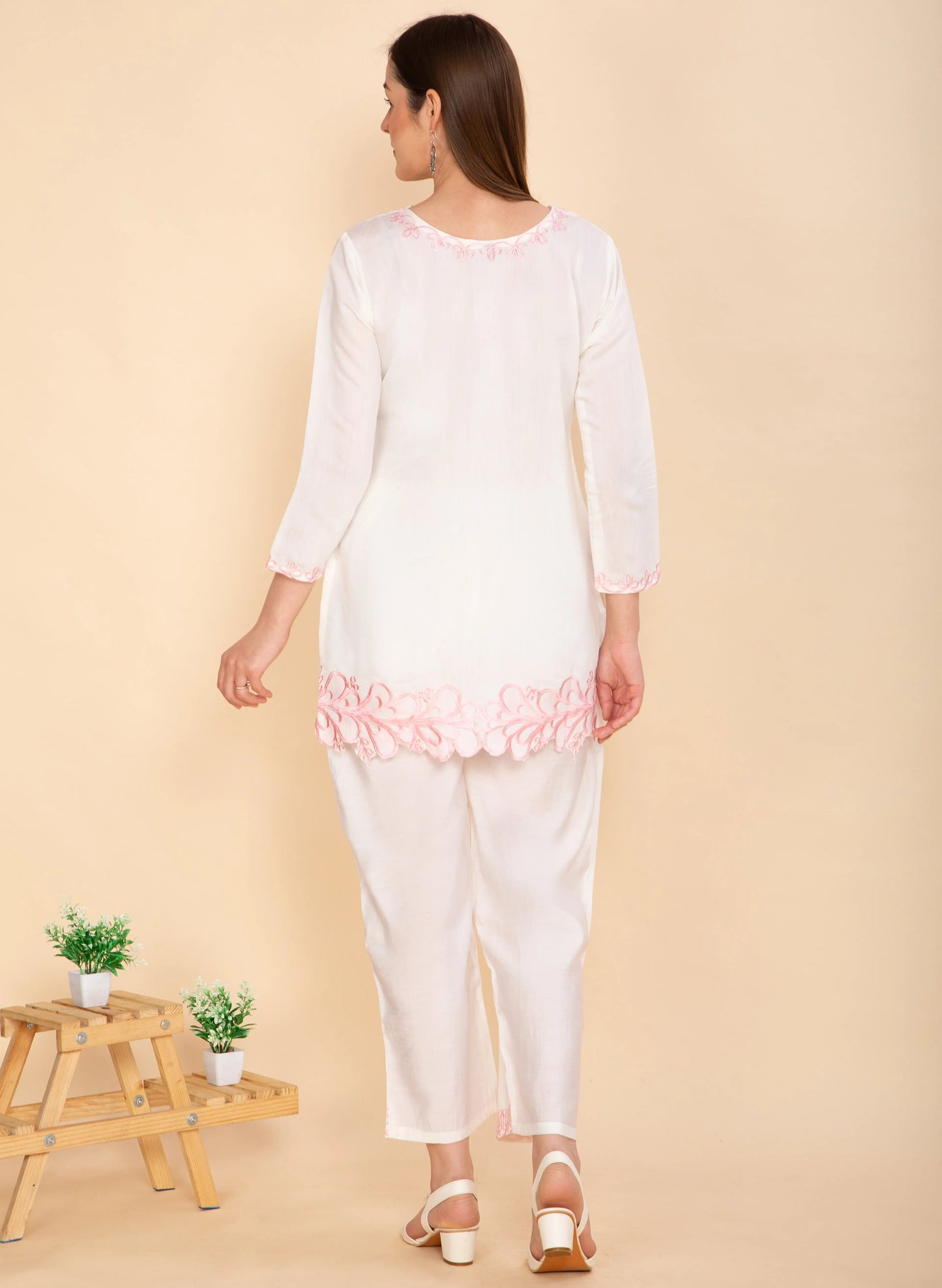 IVORY BLUSH CO-ORD SET NAMOSTRI