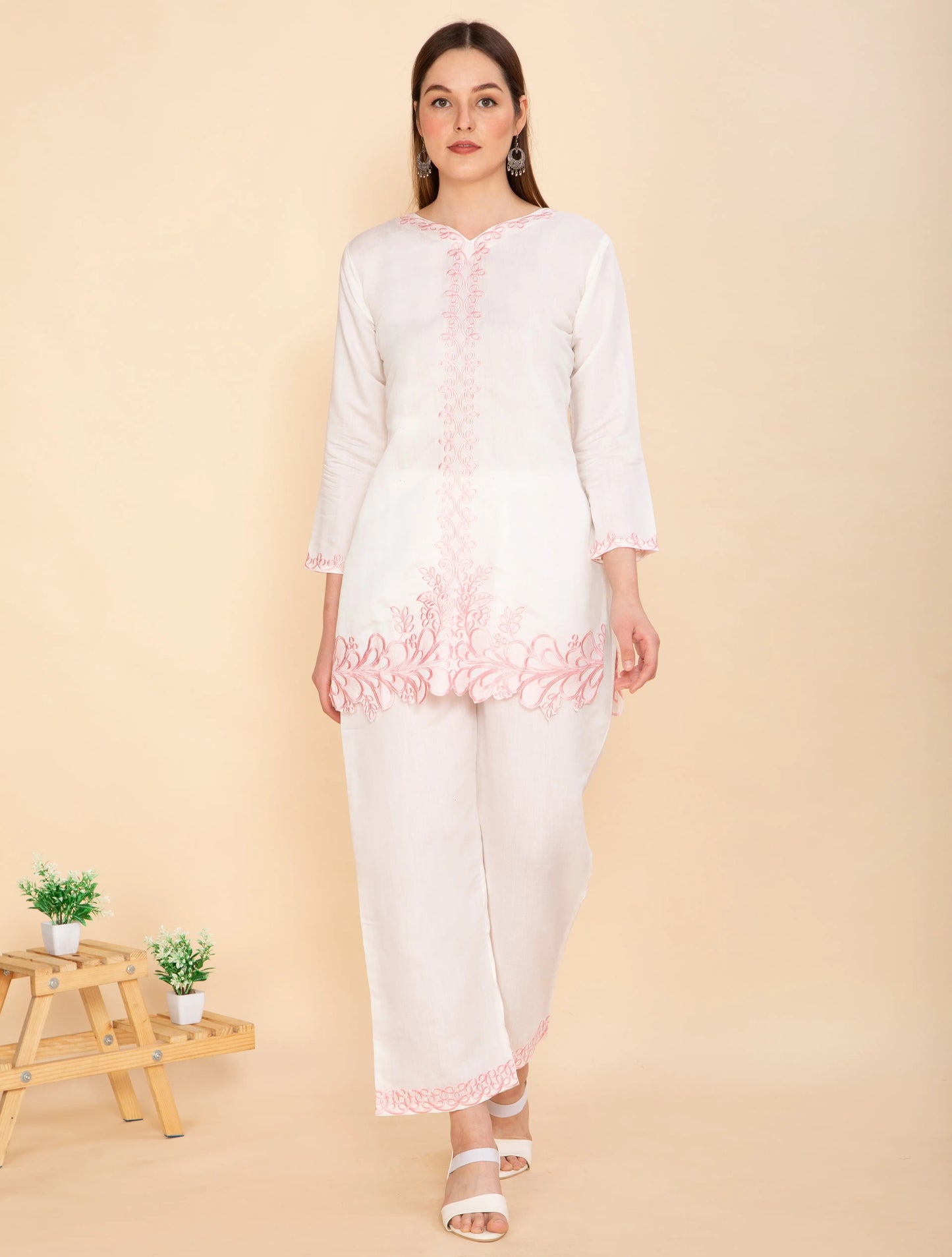 IVORY BLUSH CO-ORD SET NAMOSTRI