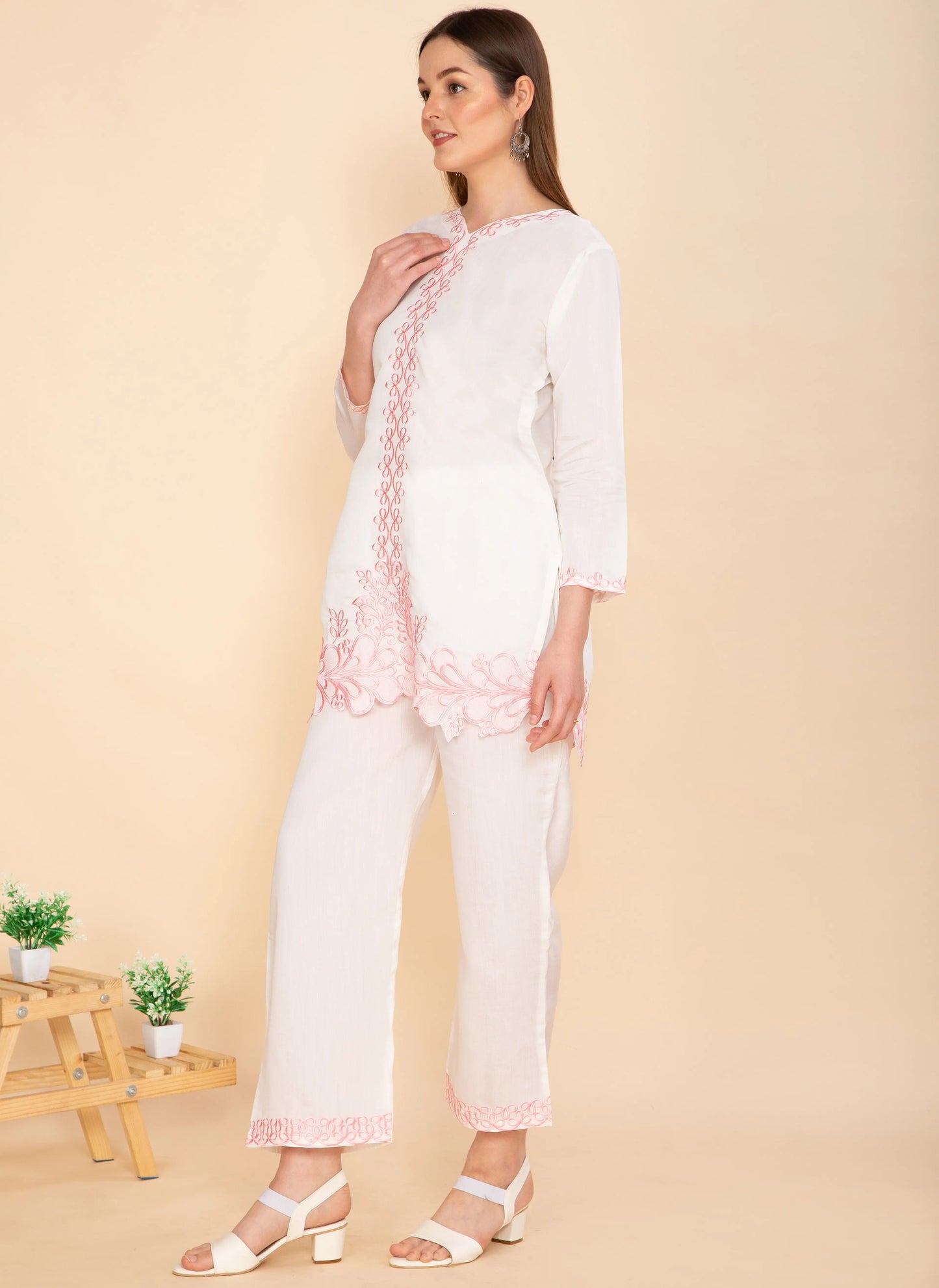IVORY BLUSH CO-ORD SET NAMOSTRI