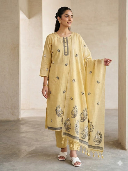 Noor Jamdani Suit Set