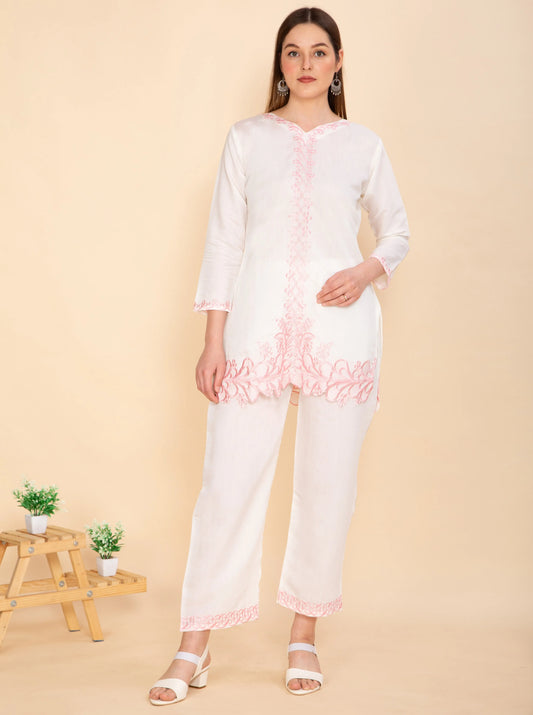 IVORY BLUSH CO-ORD SET NAMOSTRI