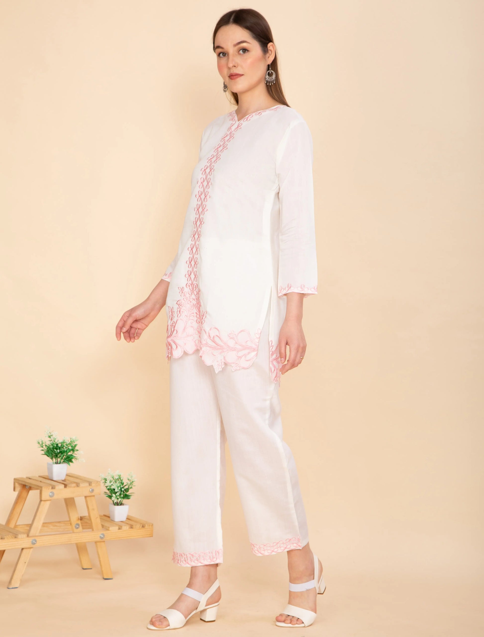 IVORY BLUSH CO-ORD SET NAMOSTRI