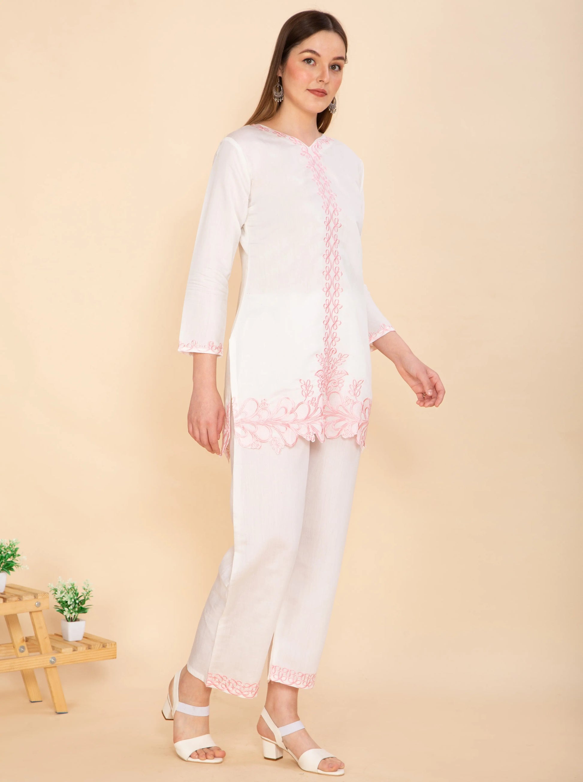IVORY BLUSH CO-ORD SET NAMOSTRI