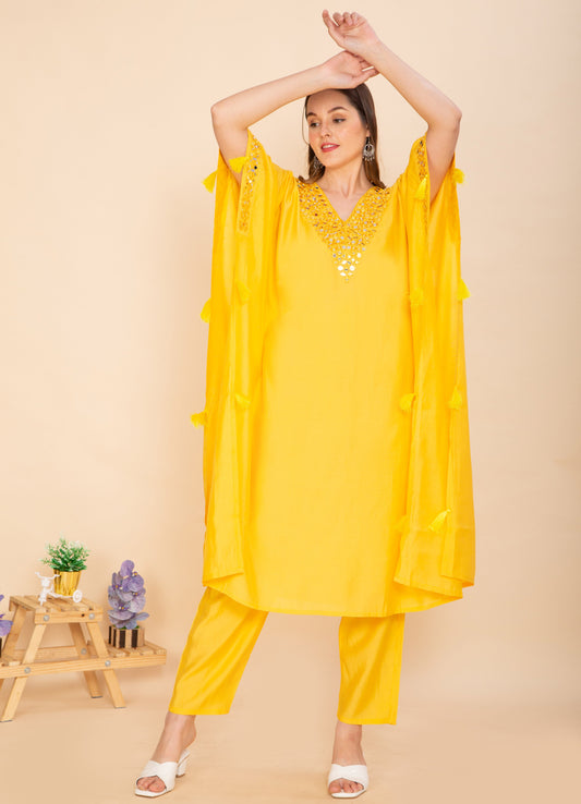 GOLDEN RADIANCE KAFTAN SET NAMOSTRI