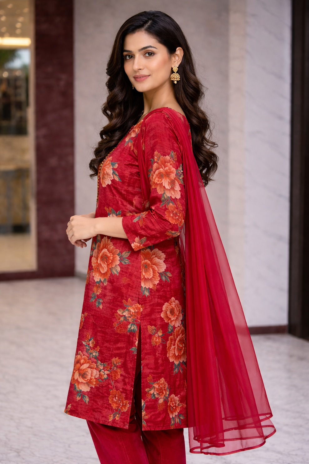 Namostri salwar suit with bold detail — stylish ethnic wear 2026