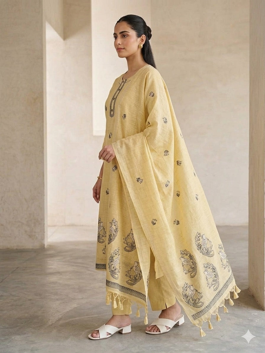 Noor Jamdani Suit Set