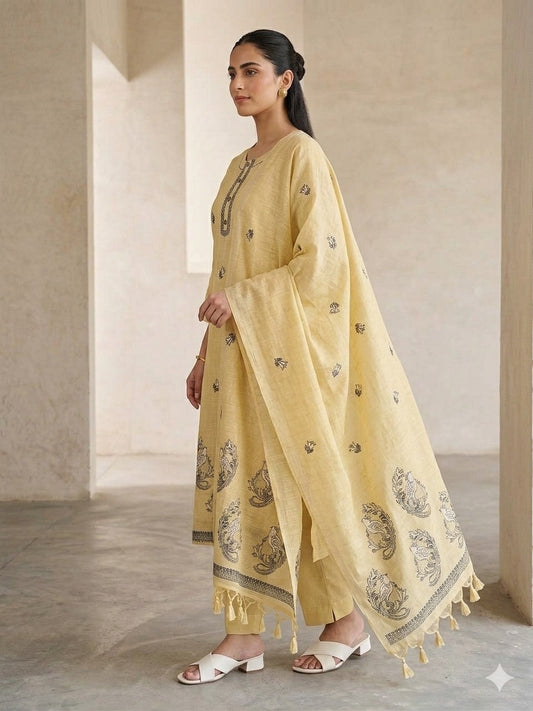 Noor Jamdani Suit Set